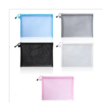 4 Pcs Clear Pencil Case Big Capacity Transparent Pen Pencil Bag PVC Pen  Pencil Zipper Pouches