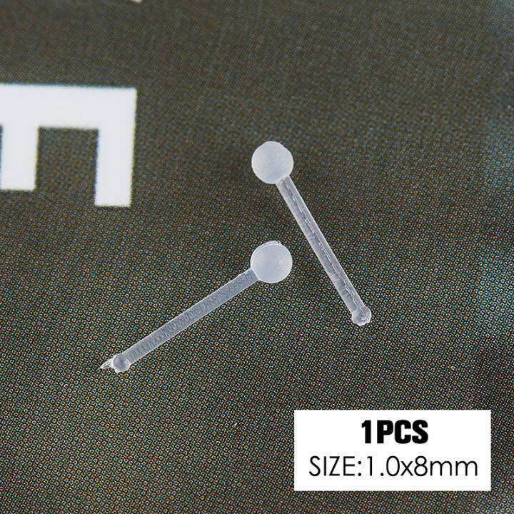 [Towering Pride] Clear Piercing Retainers Septum Retainer Nose Studs