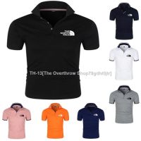 ▣✢❏ THE NORTH FACE Brand Mens Sports T-shirt Polo Shirt POLOS Poloshirts Golf Tennis Badminton Dry Short Sleeve Spot Goods