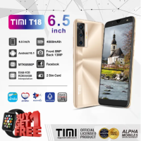 TIMI T18 (4+64GB) โทรศัพท์มือถือ จอใหญ่ 6.5 นิ้ว แบตเตอรี่ 4000mAh กล้อง 13MP | ประกันศูนย์ไทย 8 เดือน