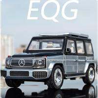 124 EQG G-Class SUV รถรุ่นโลหะของเล่น Diecast โลหะผสมดึงกลับเสียงรถออฟโรดรุ่นของเล่นสำหรับ Childen ของขวัญ