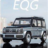 A124 EQG G-Class SUV รถรุ่นโลหะของเล่น D Iecast ล้อแม็กดึงกลับมาพร้อมกับแสงเสียงปิดถนนยานพาหนะรุ่นของเล่นสำหรับ Childen GiftsM