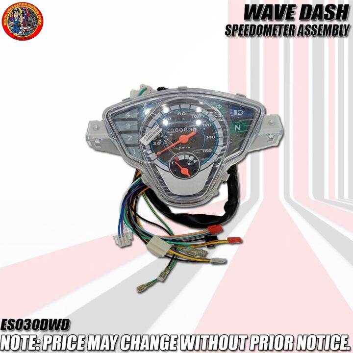 WAVE DASH SPEEDOMETER ASSY (ES030DWD) Lazada PH