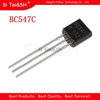 ✉ 100PCS BC547C TO-92 BC547 TO92 547C new triode transistor