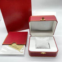 Luxury Brand Red Watch Box With Original Wooden Flannel Paper Card Bag Full Set Packing Case For AAA Watches 15x12cm