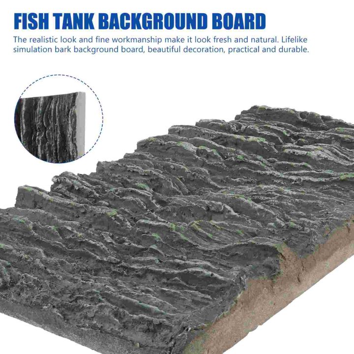 background-tank-reptile-board-terrarium-aquarium-backdrop-bark-3d-foam-cork-decor-vivarium-decorative-box-wall-turtle-landscape