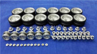 Henglong 3839 3839-1 U.s. M41A3 116 RC ถังอัพเกรดชิ้นส่วนโลหะล้อ Hub Set