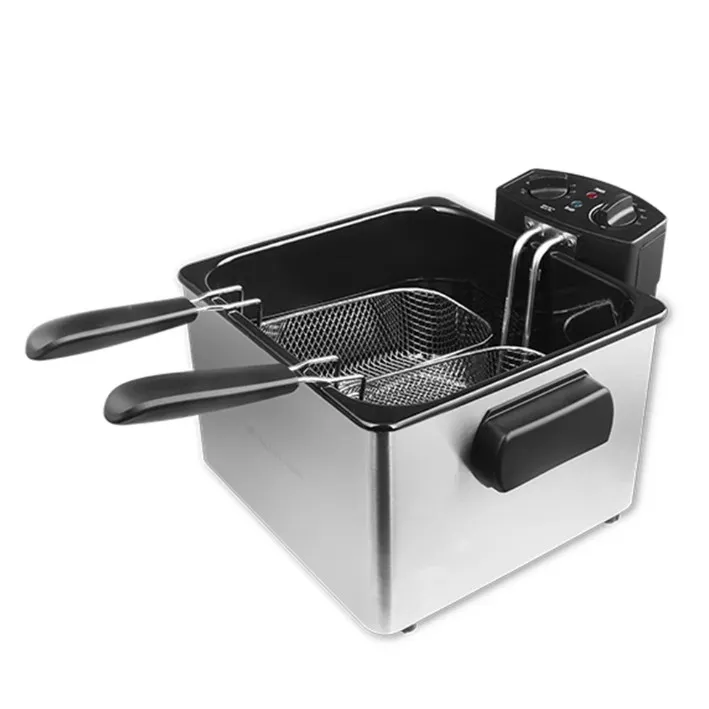 Baumann 5L Deep Fryer Double Basket Deep Fryer Lazada PH