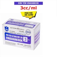 HCMBơm tiêm 3cc Vinahankook hộp 100 cây