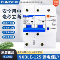 เจิ้งไถ NXBLE-125 สองเฟส 2P เบรกเกอร์ขนาดเล็ก 100 แอน 125A สวิตช์อากาศ 220V การป้องกันการรั่วไหลในปัจจุบัน