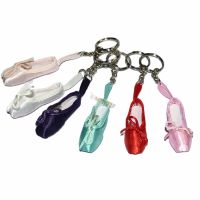 hot【DT】 Ballet Shoe Keychain Pointe Shoes Pink shoes Accessory