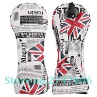 1pc UK Flag Golf Club Hybrid Head Cover UK Hybrid UT Cover with No Tag