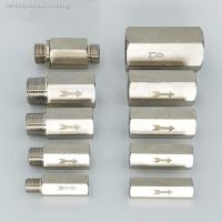 ✿▧ Brass Pneumatic One Way Check Valve Non-Return Valve Pipe Tube Fittings for Air Compressor