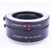 Auto Focus Macro EXTENSION Tube 10มม. 16มม. สำหรับ Panasonic Olympus M43 EM1 EM5 EM10 GH4 G85 GF7 gf10 GX9 GX85 cama