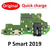 ต้นฉบับสําหรับ Huawei P Smart 2019 Dock Connector Micro USB Charger พอร์ตชาร์จ Flex Cable Microphone Board