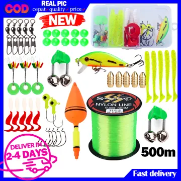 Buy Fishing Different Sizes Of Hooks Ang Weights Sets online
