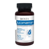 BIOVEA GLUCOMANNAN 1200 mg / 60 Vegetarian Capsules