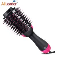 ◈❆ Women Hair Dryer Brush Hair Dryer Straightener Curler Massager 4 In 1 Rapid Warming One Step Volumizer Hot-Air Hair Brushes