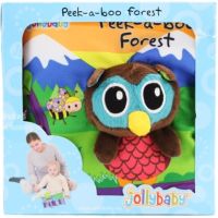 [ ของเล่นเด็ก Gift Kids ] หนังสือผ้า peek-a-boo forest (นกฮูก) [ ถูกที่สุด. ลด 30% ].