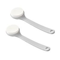 2X Bath Body Skin LOTION APPLICATOR for Back POST-SHOWER Brush Sponge Pad