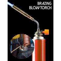 หัวพ่นแก๊ส อเนกประสงค์ หัวพ่นไฟ หัวเป่าแก๊ส เป่าไฟ ทำอาหาร ตั้งแคมป์ Brazing Blowtorch หัวเชื่อมบัดกรี หัวเชื่อมทองเหลือง หัวเชื่อมท่อแอร์ หัวพ่นไฟแรงสูง ใช้กับแก๊สกระป๋อง