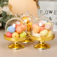 6/12/24 Pcs Candy Box Tray Dessert Holder Cupcake Display Stand Party Favor Wedding Plastic Gift Box For Guest Birthday Decor