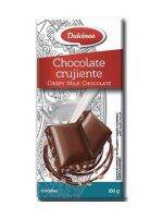 ดัลซีเนีย คริสปี้มิลค์ช็อกโกแลตบาร์ 100 กรัม - Dulcinea Crispy Milk Chocolate Bar 100g