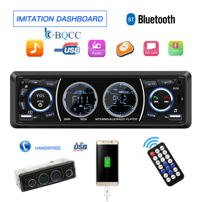 Radio 1 Din Oto Teypleri Car MP3 Player Autoradio Bluetooth FM Radio Car Audio Phone Charging Car Stereo AUX Auto Radio USB TF