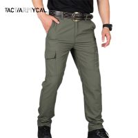 Men Pants Casual Cargo Pants Militari Tactic Army Trousers Male Breathable Waterproof Multi-Pockets Pant Size S-5XL Plus Size