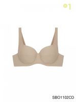 Sabina เสื้อชั้นใน มีโครง รุ่น Function Bra รหัส SBO1102 สีเนื้อเข้ม