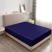 【CW】 Fitted Sheet Deep  Mattress Cover Breathable Soft Bed Set NO Pillowcase 160x200