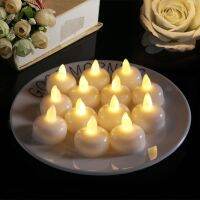 36Pcs LED Flameless Waterproof Candle Lights Flickering Tea Candles Battery Powered for Home Wedding Birthday Party Decoration