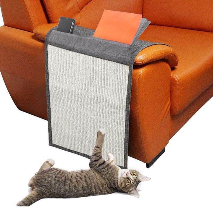 Cat Scratch Couch Protector, Cat Scratch Mat, Cat Scratching Pad with Natural Sisal for