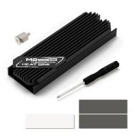 M.2 2280 SSD Heat Sink Solid State Drive Cooling Radiator SSD Heat Dissipation Cooler with Thermal Pads