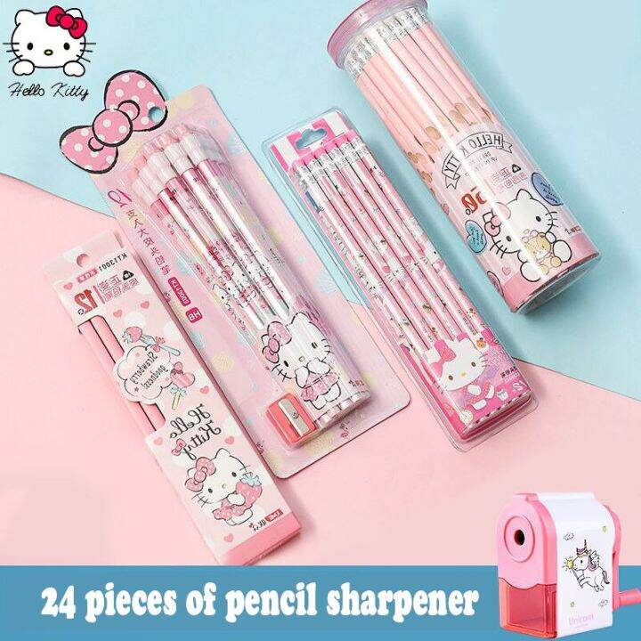 Kawaii Sanrio Hello Kitty Hb Pencil Eraser Cute Cartoon Image ...