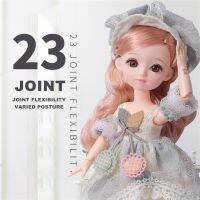 (Popular toys) 2021ใหม่ตุ๊กตา BJD 12นิ้ว22ข้อต่อที่ถอดออกได้ DIY ของเล่นของขวัญสาวน่ารัก31ซม. 1/6แต่งหน้าแต่งตัวแฟชั่น