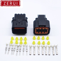 ZR สำหรับ8 Pin กุ่ม PB625-08027 PB621-08020รถยนต์ซีลเกี่ยวกับยานยนต์ Connector โคมไฟซ็อกเก็ตไฟหน้าสำหรับ Audi BMW Ford