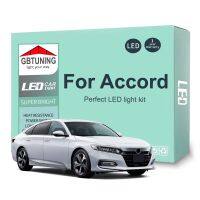 ชุดสำหรับฮอนด้าหลอดไฟตกแต่งภายใน LED Accord III IV VI VII VIII IX X 1986-2017 2018 2019 2020 2021 2022กระโปรงรถยนต์โดม Canbus