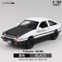 Ae86 รถของเล่นหัวข้อความฤดูใบไม้ร่วงชื่อ Mountain รถพระเจ้า D Fujihara Tuohai เดียวกันรถโลหะผสมรุ่น Boys Collection