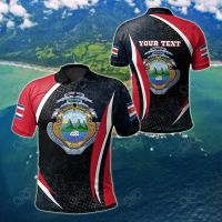 2023 NEW Style Customize Costa Rica Spirit Unisex Adult Polo Shirtsize：XS-6XLNew product