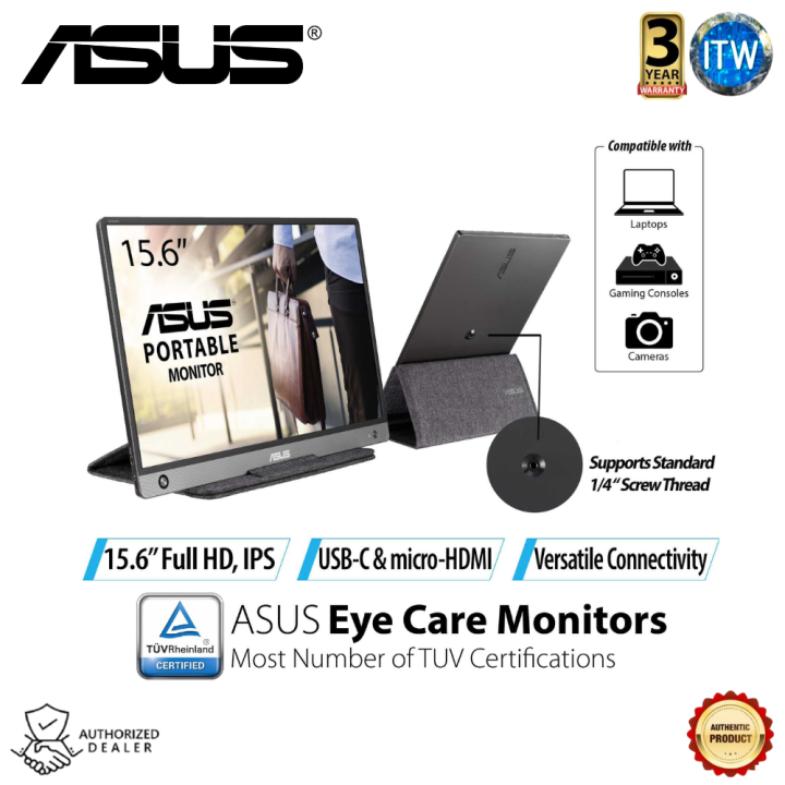 販売業者 ASUS ZenScreen MB16AH｜モニター15.6インチ - PC/タブレット