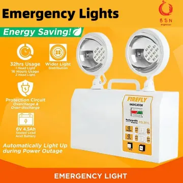 Rechargeable Emergency Lamp, Automatic Twin Spots Emergency Light 220V -  China Emergency Light, LED Emergency Lamp