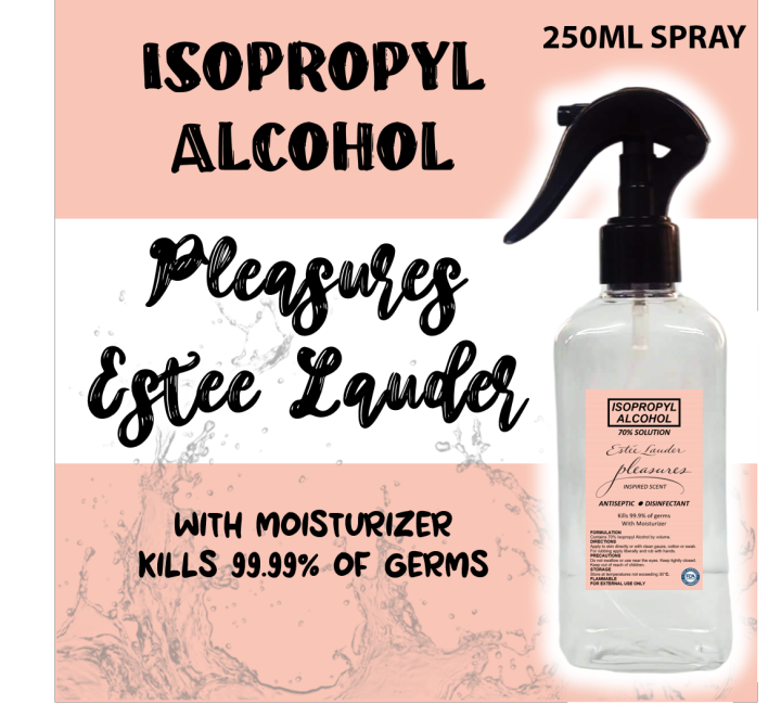 Pleasures 250ml Spray 70 Isopropyl Alcohol With Moisturizer Lazada Ph 9192