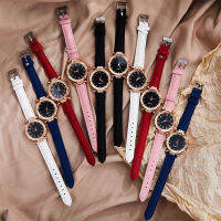 สินค้าใหม่ Starry Sky Watch นาฬิกาผู้หญิงอารมณ์เรียบง่ายนักเรียน TikTok ใหม่แฟชั่นอินเทรนด์ผู้หญิงนาฬิกาหนึ่งชิ้น .