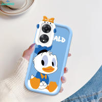 เคสพร้อมสำหรับ OPPO A77 5G OPPO A77 S OPPO A78 5G OPPO A96 5G เคสการ์ตูนน่ารักหนูโดนัลด์เป็ดเคสโทรศัพท์มีลายฝาครอบป้องกันนิ่มเปลือกเลนส์โทรศัพท์มอนสเตอร์ (ZeroQiQi)