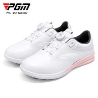 PGM Women Golf Shoes Waterproof Anti-skid Womens Light Weight Soft Breathable Sneakers Ladies Knob Strap Sports Shoes XZ301