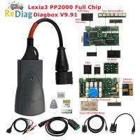 อะไหล่รถยนต์ Lexia3ชิปเต็มรูปแบบเครื่องวิเคราะห์ PP2000 OBD2 V9.91 9218165C เฟิร์มแวร์สำหรับ Citroen &amp; Peugeot Lexia 3 V48/V25 87Tixgportz