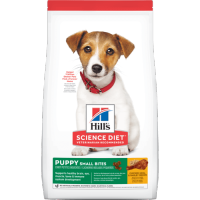 Hills Puppy Small Bites อาหารสูตรลูกสุนัข อายุน้อยกว่า1ปี เม็ดเล็กกินง่าย (2kg)