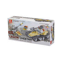 ProudNada Toys ของเล่นเด็กชุดตัวต่อเลโก้รถเครื่องบิน JIE STAR LEGION CHEETAH WARSHIP 54 PCS 29017-4