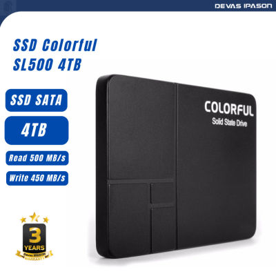 ลด 50% (พร้อมส่ง)COLORFUL SSD SL500 ขนาด 4TB (500/450 MB/s) รับประกัน 3 ปี โดย Devas IPASON(ขายดี)